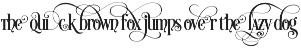 Desire font preview