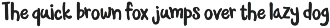 Waliroo Font preview