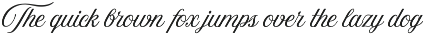 Aurora Script + Magic Frames font preview