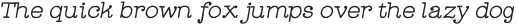 Catalina Typewriter Reg Italic otf (400)
