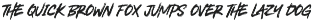 Lakeshore Brush Font preview