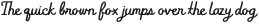Flowy Script Clean otf (400)