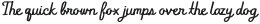 Flowy Script Freehand otf (400)