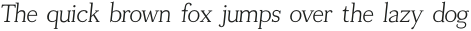Tugano Light Italic otf (300)