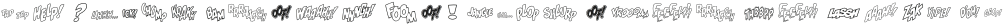 CCOnomatopediaEcho otf (400) Sample