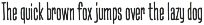 Credit Crunch - ultra tall pen font preview
