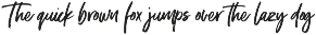 Moonstone Brush Font font preview