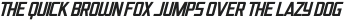 Gareth Slanted Bold Semi Condensed otf (700)