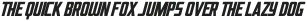 Gareth Slanted Extra Bold Extra Condensed otf (700)