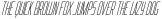 Gareth Slanted Thin Ultra Condensed otf (100)