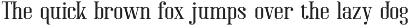 Kimbo font preview