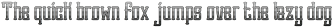 Vesaly Outline Gradient Layers ttf (400) Sample