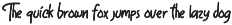 The Moonlight font preview
