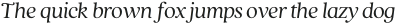 Quincy CF Regular Italic otf (400)