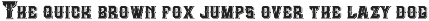 The Empire Wars (family font) preview