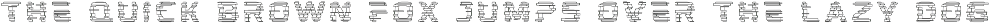 Mokoto Glitch Typeface preview