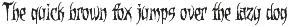 Dead Man's Chest - pirate fonts preview