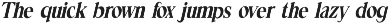 Vinka Duscha Modern Serif Font preview