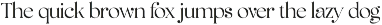 Polluxie Feminine Serif Font preview