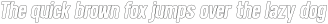 Portlin Outline Italic otf (400)