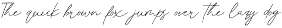 Andino Rasmitha Signature Font preview