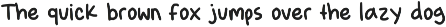Chilgo kids Handwriting Font preview