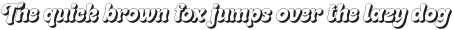 Gladolia Italic Shadow otf (400)