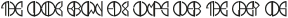 Circle ExtraLight TwoLetter otf (200) Sample