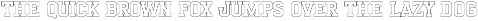 Elite font preview