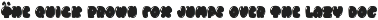 Bunny | Display Font font preview