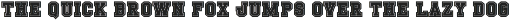 Letterman font preview