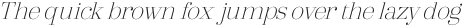 Arshila Thin Italic otf (100)