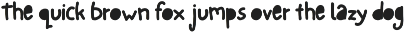One Little Font Greek / Latin preview
