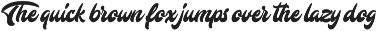 Mustardo font preview