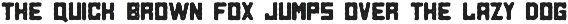 SHAPESHIFTER font preview