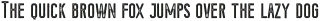 Broadway Sans One Rough otf (400)