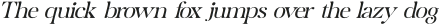 Mergila Italic otf (400)