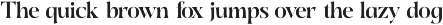 Quilge Modern Serif preview