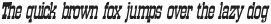 Rodeo Nights Italic otf (400)