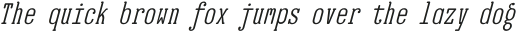 EB Jessica Condensed Book Oblique otf (400)