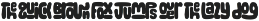 Jackerton Regular Font font preview