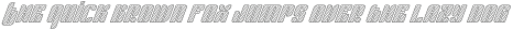 Sympathetic 20 Slant Left Line Italic otf (400)