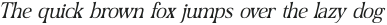 Dairing Italic otf (400)