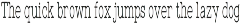 Wigenda Typewrite preview