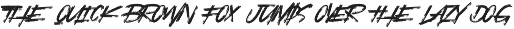 Emotios Font | All Caps Brush preview