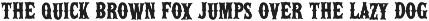 Ghost Town Western Typeface preview