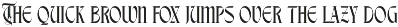 Pamors Typeface font preview
