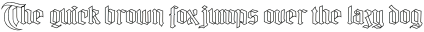 Gotika Outline Regular otf (400)
