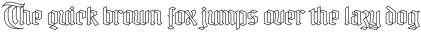 Gotika Strict Outline Regular otf (400)