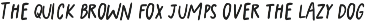 Positively Magnetic Font font preview